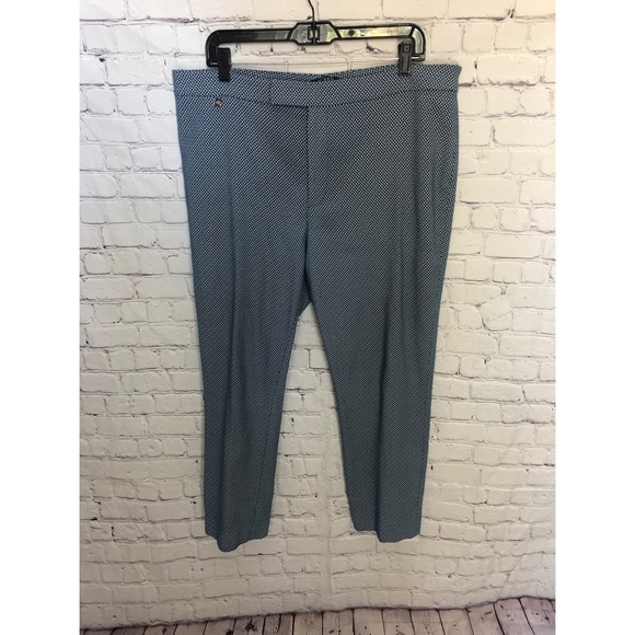Lauren Ralph Lauren Blue Diamond Pants - Picture 3 of 7